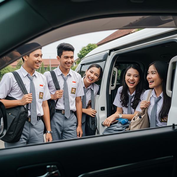 gambar mobil antar jemput anak sekolah khusus kota balikpapan